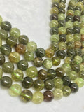 12MM Grossular Garnet Round strand,AAA Quality Round beads , Length of strand is 16" , Natural Gemstone from Madagascar