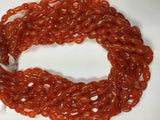 Pack Of 5 Strands, Carnalian Oval Beads, 7X9MM size, Carnalian Oval Shape 14" Strand