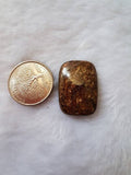 BRONZITE Smooth Cabs ,Natural gemstone cabochon .Size 29X20MM code 02 , gemstone cabs