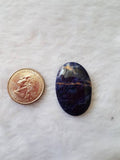 Sodalite Smooth Cabs ,Natural gemstone cabochon .Size 35X23 MM code 01 , Natural Gemstone cabs . Good Quality