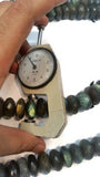 19-20mm Big Labradorite Faceted Beads , Rare Available size ,Machine Cut