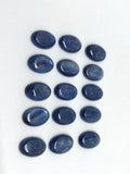 10X12MM Kyanite Oval Cabochons, Kyanite Cabs, Super Fine Quality Cabs,Pack of 2 pc.