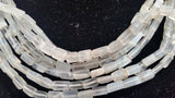 2 Strand Pack ,  Moonstone Rectangular Shape 4x6MM . gemstone Rectangle shape .