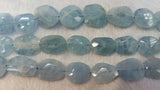 Aquamarine Faceted Nugget, 14-15X21-22 mm, Aquamarine Tumble Beads, Blue Aquamarine Top Quality.length 16"