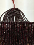 2 strands, Natural Red Garnet Heishi Smooth, 4mm- 5mm , 16 Inch Strand