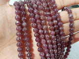 12MM Lepidolite Round beads ,Natural stone length 40cm .Good Quality beads