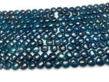 Neon Apatite Coin Beads - 10 mm Size - 40 cm Length - AAA Quality- Neon Apatite Shape Beads