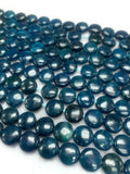 Neon Apatite Coin Beads - 10 mm Size - 40 cm Length - AAA Quality- Neon Apatite Shape Beads