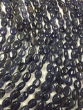 Iolite Oval beads 5x7mm size, 14 Inch Strand- Iolite Beads