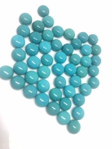 8MM Natural Turquoise Cabs , Quality AAA . gemstone cabs Pack of 4 pc . 100% natural turquoise