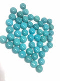 8MM Natural Turquoise Cabs , Quality AAA . gemstone cabs Pack of 4 pc . 100% natural turquoise