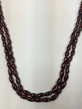 Garnet Rice Beads, 4.5x8mm (Pack Of 5 Strands), 16 Inch Strand,