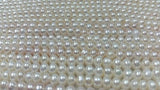 5MM Freshwater Cultured Button shape Pearl .Natural Freshwater pearl , AAA Grade