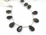 12X18MM Chocolate Moonstone faceted Pear Shape - Length 8 Inches , shape Size 12X18 MM , AAA Quality gemstone