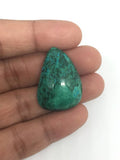 AAA Natural Chrysocolla Cabochon 31x22 mm size, Gemstone Loose Cabochon , Crrysocolla Pear Cabochon-