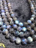 12MM Labradorite Round beads, Top Quality perfect round shape . Yellow and Blue Fire -AAA Grade . Length 15.5 Inch