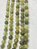12MM Grossular Garnet Round strand,AAA Quality Round beads , Length of strand is 16" , Natural Gemstone from Madagascar