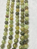 8MM Grossular Garnet Round strand,AAA Quality Round beads , Length of strand is 16" , Natural Gemstone from Madagascar