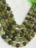 12MM Grossular Garnet Round strand,AAA Quality Round beads , Length of strand is 16" , Natural Gemstone from Madagascar