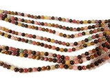 6MM Multi Tourmaline Round beads. Fine quality beads