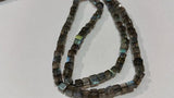 Labradorite Cube Beads , Blue Labradorite Box 5MM- length 14 inch