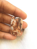 Rosetta Jasper Rectangle Cabochon, Size 34.80x20.80 mm Code 56 ,Natural Gemstone Cabochon - Good Quality Cabochons