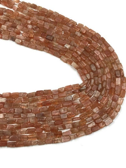 Sunstone Smooth Brick , 4.5x6.5mm to 5x8.5mm size, 14.5