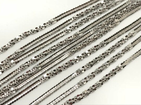 925 Sterling Silver Chain , Length 22