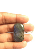 Natural Labradorite Cabochon, 31X18 mm AAA ,Code (249) Strong Flashy Labradorite Stone, Loose Stone, Labradorite Rectangle Cabochon