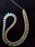 Ethiopian Opal Roundel Beads 6-10mm size, 16 Inch Strand, Superb Quality,95 carat- Ethiopian Opal Beads