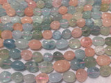 AAAA Quality- Aquamarine Nugget Beads 14x15 to 15x17 mm Size, Length 40 cm- Free Form Aquamarine & Morganite Beads - 1 Strand