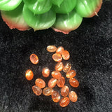 Sunstone Oval Cabs 4x6mm- Natural gemstone cabochon. Good Quality cabs ( Pack of 5 pc )