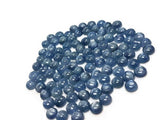 6MM Kyanite Round Cabochons, Kyanite Cabs, Super Fine Quality Cabs,Pack of 5 pc.