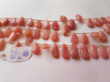 Pink Opal Pear Shape, Length 8 Inches , Pear shape Size 8X13 MM ,Natural Opal , pink briolettes