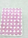 10MM Kunzite Round Cabs, Top Quality Cabochon Pack of 2 Pc Good Color kunzite gemstone cabs origin brazil