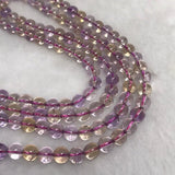 Ametrine 6M round beads ,Super Fine Quality , Ametrine Round Beads, 15.5 Inch Strand , AAA Quality