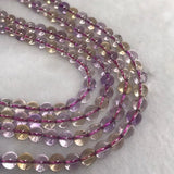 Ametrine 6M round beads ,Super Fine Quality , Ametrine Round Beads, 15.5 Inch Strand , AAA Quality