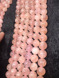 10MM Peach Morganite Round Beads, AAA Quality Beads , Perfect making in wholesale price