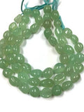 Chalcedony Smooth Nugget Light Green Color, 14 Inch Strand, 15x18 To 17x22MM , Wholesale Price