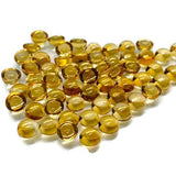 5mm Citrine Round Cabochons , Good yellow color cabs, Natural Citrine Cabs , Pack of 6 pcs