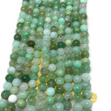 Chrysoprase 8MM Round Beads, AAA quality , natural gemstone beads. Length 15.5 Inch