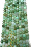 8MM Chrysoprase Smooth Round Beads, AA quality , natural gemstone beads. Length 15.5 Inch