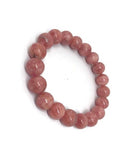 10mm Rhodochrosite Round Beads Top Quality , very good color & perfect Round . Bracelet of 7"