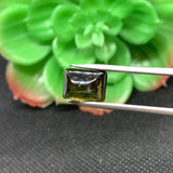 Tourmaline Cabochon , Size 8X11 MM , weight 5.5 carat ,Green Tourmaline gemstone loose cabs, code #T 58 Green Tourmaline cabs