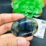 Labradorite Cabochon  47X37 mm AAA,Code (E-20) weight 21.7-gm Labradorite  Cabochon- Labradorite Gemstone- Natural Labradorite cabs