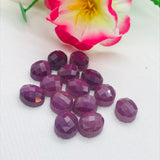 Pink Sapphire Faceted Oval  9X11 mm- Sapphire Faceted Oval Cabs , Natural Pink Sapphire Pack of 1 Pc