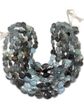 Moss Aquamarine Faceted Nuggets 13-14 x 15-18 mm size Length 17 inch Top Quality AAAA- Moss Aquamarine Beads