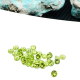 20 Pc. Peridot  faceted 4 mm  - Natural Peridot Round Cut - Peridot loose Stones