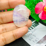 Moonstone Cabochon 34X24 MM Natural Cabs Blue Flash Code P#3 Natural Rainbow Moonstone Cabochon Weight 8.5-gm AAA Quality Ring stone