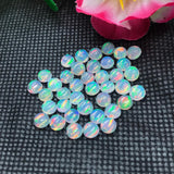 5MM Ethiopian Opal Round Pack 6 Pcs-Code #01- AAAA Quality (4A Grade) Opal Cabochon - Ethiopian Opal Round Cabochon